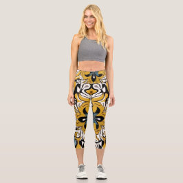 Leggings Capri Capris haut taille