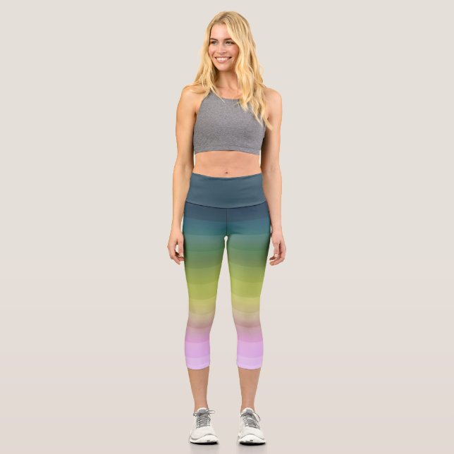 Leggings Capri Capris haut taille (Recto)