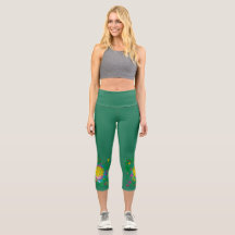 Capris haut taille