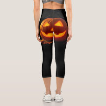 Capris haut taille d'Halloween