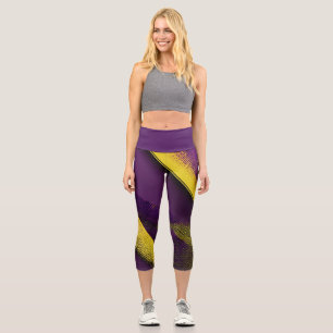 Leggings Capri Capris haut taille imprimé
