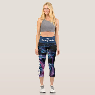 Leggings Capri Capris Spandex Fitness Pantalon de yoga