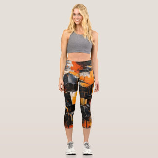 Leggings Capri Capris taille haute Urban Rust