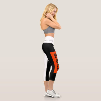 Leggings Capri Capris TCS en édition limitée customisée haute tai