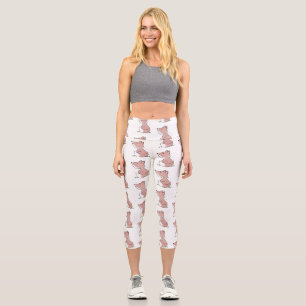 Leggings Capri Caricature pour bébé renard