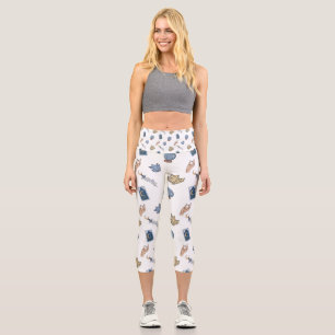 Leggings Capri Cartes Crystal Ball & Tarot