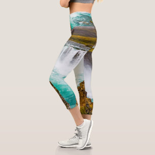 Leggings Capri Cascade de Godafoss, Islande