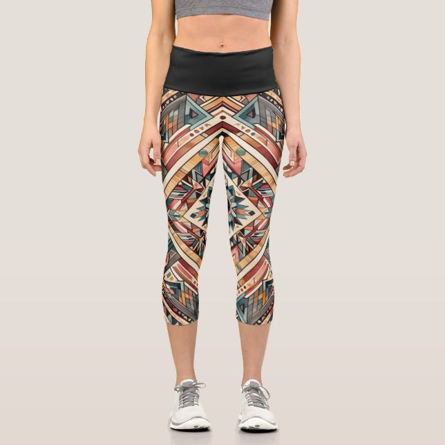 Leggings Capri Chercheur de sagesse (Recto)