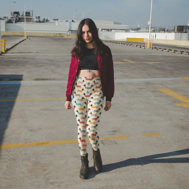 Leggings Capri Chiens de compagnie (Créateur téléchargé)