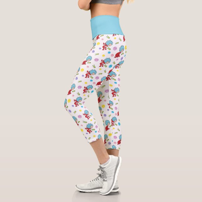 Leggings Capri Chose Une Chose Deux Chaussures Hoppy Motif (Gauche)