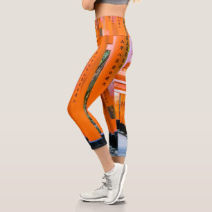 Leggings Capri Cinquante nuances d'orange - Senbon Torii, Kyoto