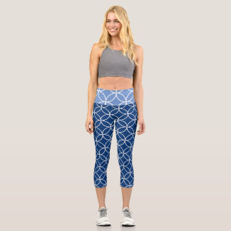 Leggings Capri Círculos entrelazados