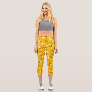 Leggings Capri citrons aquarelle 10