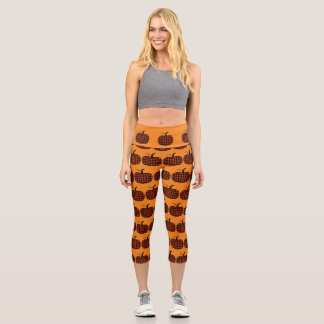 Leggings Capri Citrouille Buffalo déposé