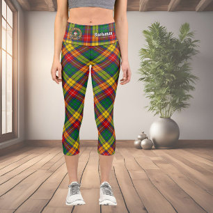 Leggings Capri Clan Buchanan Tartan