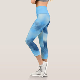 Leggings Capri Cloud bleu