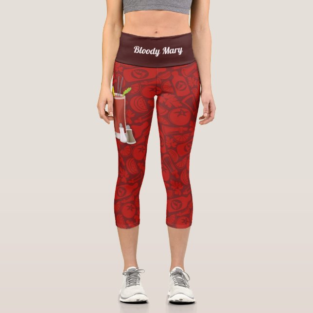 Leggings Capri Cocktail Bloody Mary (Recto)