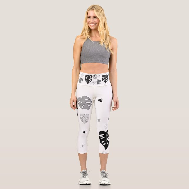 Leggings Capri Collection élégante Capris MAUI haut taille (Recto)