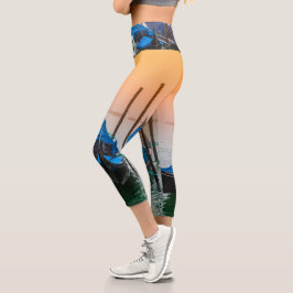 Leggings Capri Coucher de soleil à Venise