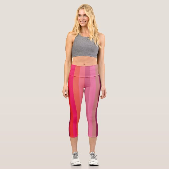 Leggings Capri Couleurs brillantes 1 (Recto)