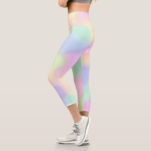 Leggings Capri Couleurs Pastel