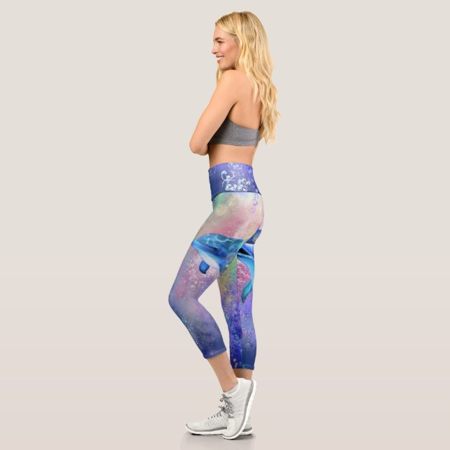 Leggings Capri Couple dauphin - Beau - (Gauche)