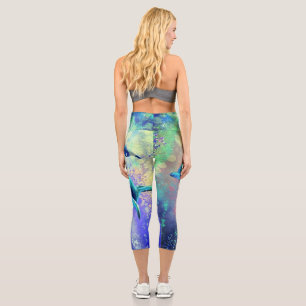 Leggings Capri Couple de dauphin - Beau -