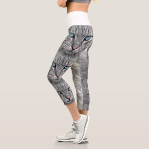 Leggings Capri Créer un collage photo personnalisé avec 6 photos 