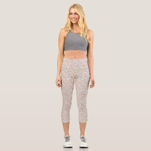 Leggings Capri Dans Un Monde De Roses, Soyez Fleur sauvage