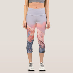 Leggings Capri Dernier soleil sur la montagne Storžič, Slovénie
