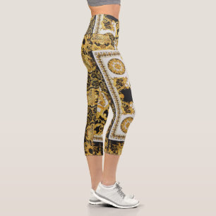 Leggings Capri Design baroque