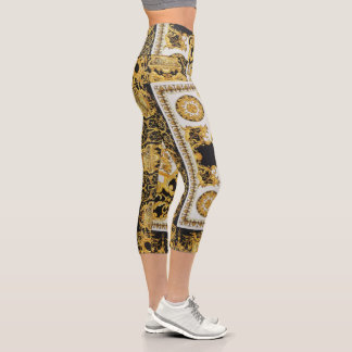 Leggings Capri Design baroque