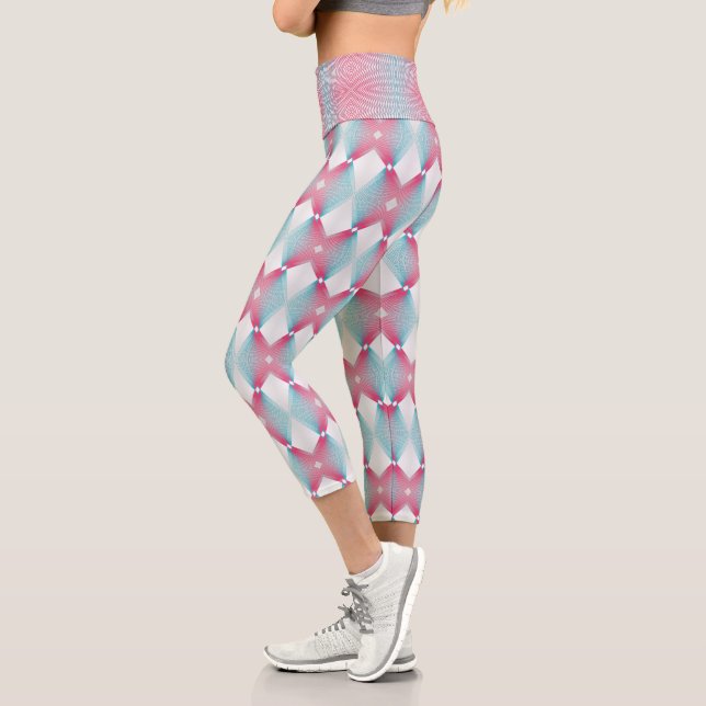 Leggings Capri diamants gyro (Gauche)