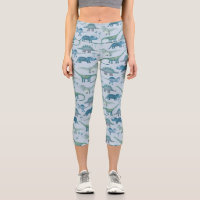 Dinosaur Motif bleu