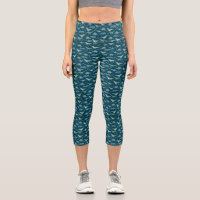 Dinosaures Turquoise Motif vert