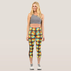 Leggings Capri Disco les années 70 60s Retro Pop Culture