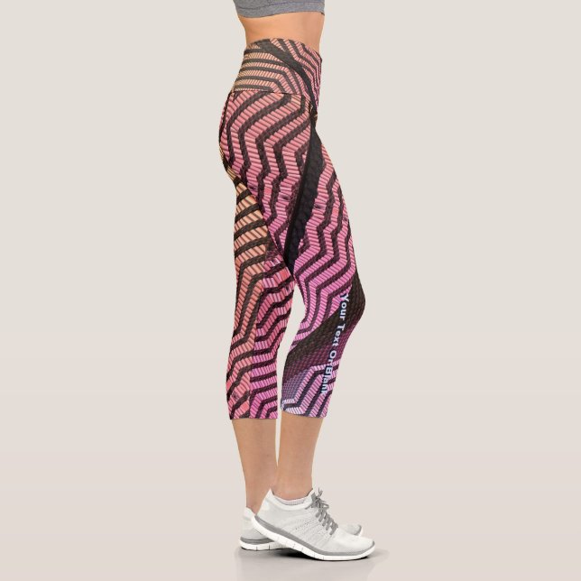 Leggings Capri Divisions tribales (Droite)