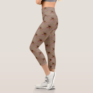 Leggings Capri Dragonfly