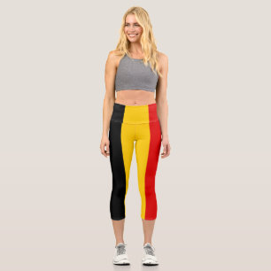 Leggings Capri Drapeau de Belgique