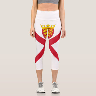 Leggings Capri Drapeau de Jersey