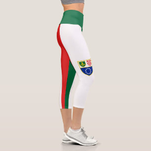 Leggings Capri Drapeau de la Fédération de Bosnie-Herzégovine