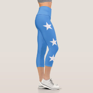 Leggings Capri Drapeau de la Somalie