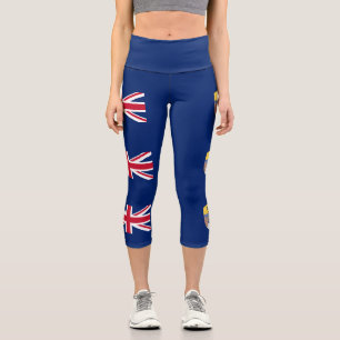 Leggings Capri Drapeau de Sainte-Hélène