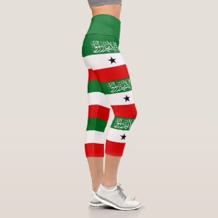 Leggings Capri Drapeau du Somaliland