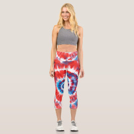 Leggings Capri Dye cravate