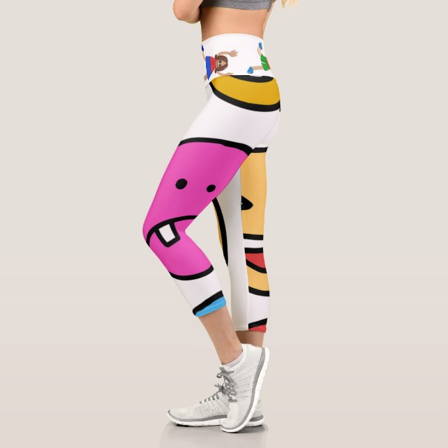 Leggings Capri Émotions Et Enfants (Gauche)