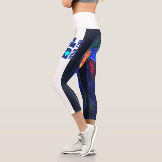 Leggings Capri Épicer votre vie Citations de motivation