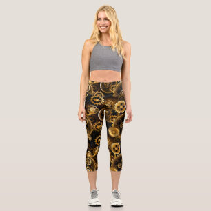 Leggings Capri Équipements en laiton sans vapeur