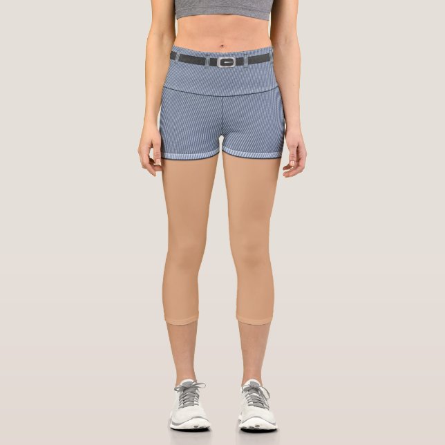 Leggings Capri Faux Shorts (Recto)