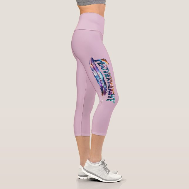 Leggings Capri Featherweight Feather -MMA Kick Boxing- Gym Lover (Droite)